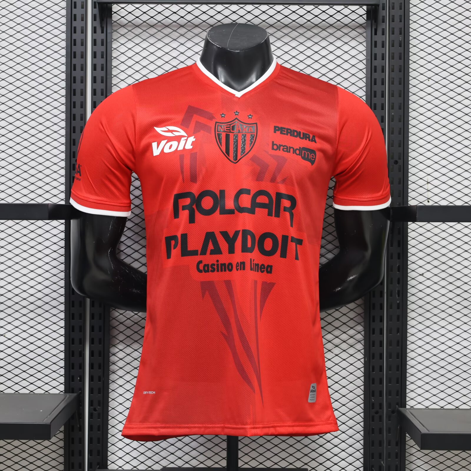 AAA Quality Necaxa 26/27 Away Red Soccer Jersey(Player)